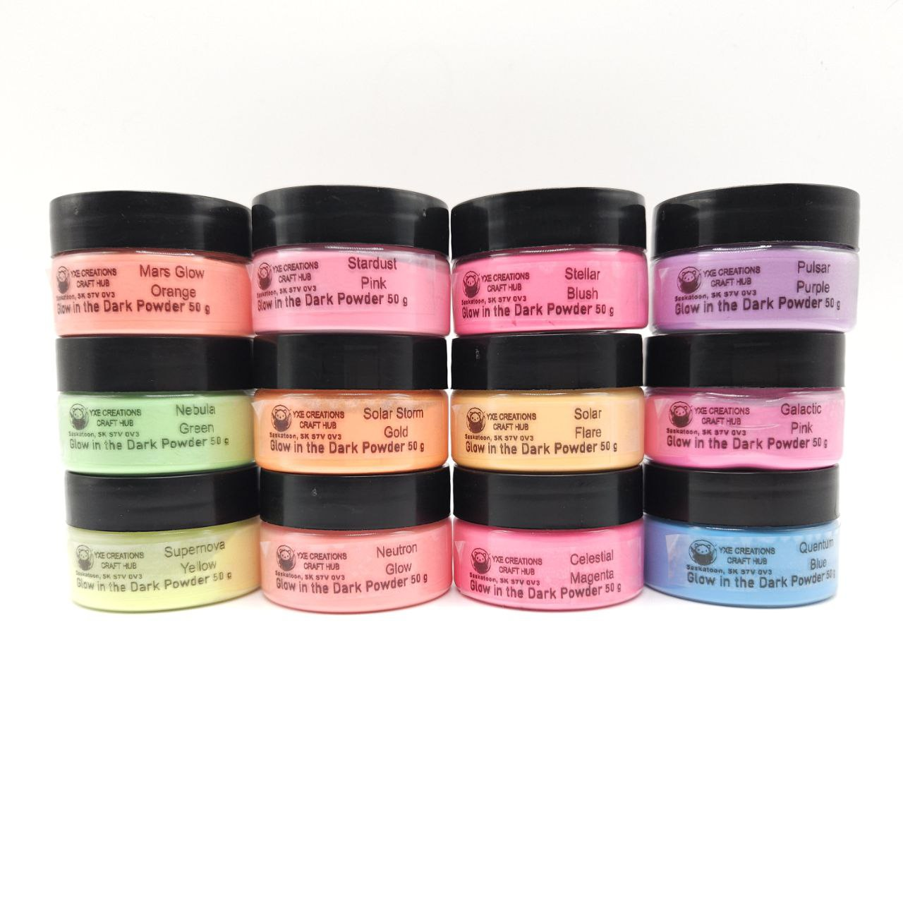 Glow in the Dark Powder Pigments