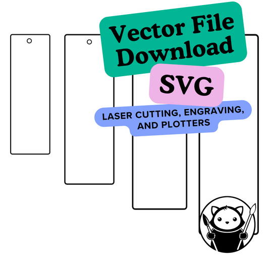 Bookmark Vector SVG File - Rectangle