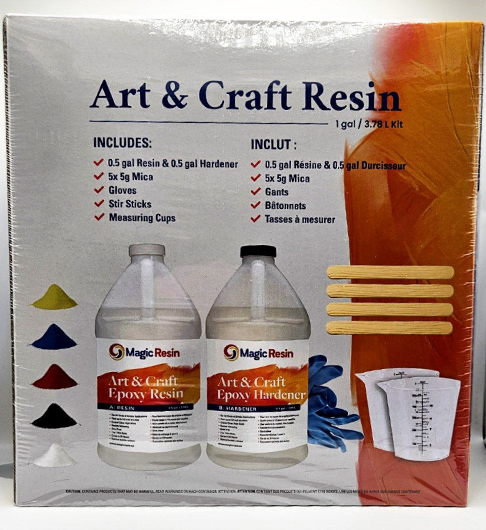 art and craft resin - 1 gal