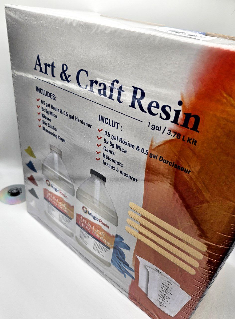art and craft resin - 1 gal - full kit