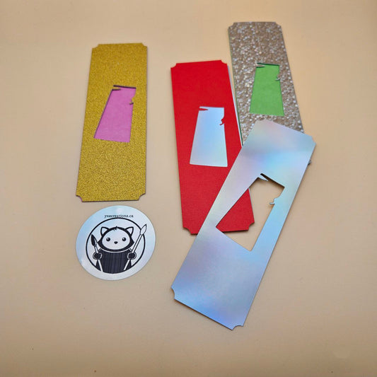 Saskatchewan Outline Bookmark - Cutout Shape - Bookmark