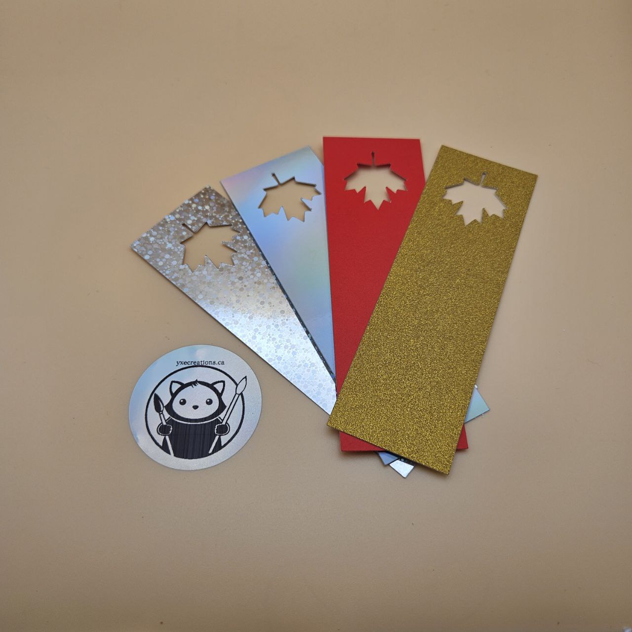 Paper Blank - Canada Maple Bookmark