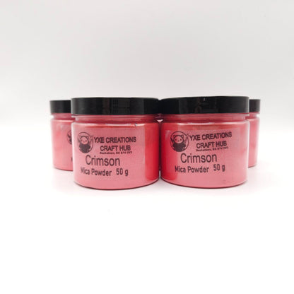 Mica Powder - Crimson