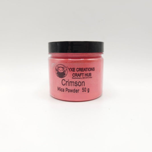 Mica Powder - Crimson - 50 g jar