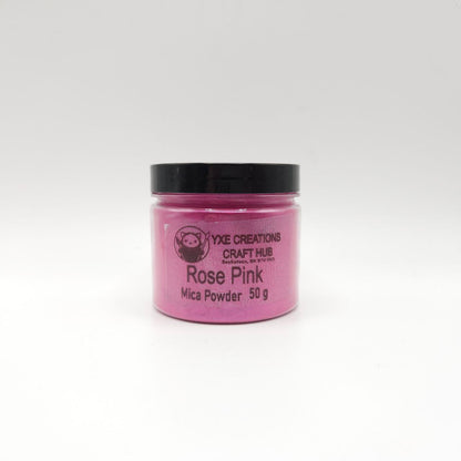 Mica Powder - Rose Pink - 50 g jar