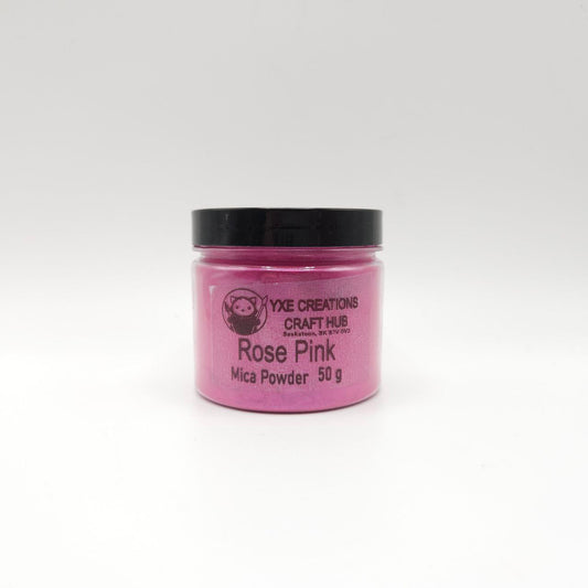 Mica Powder - Rose Pink - 50 g jar