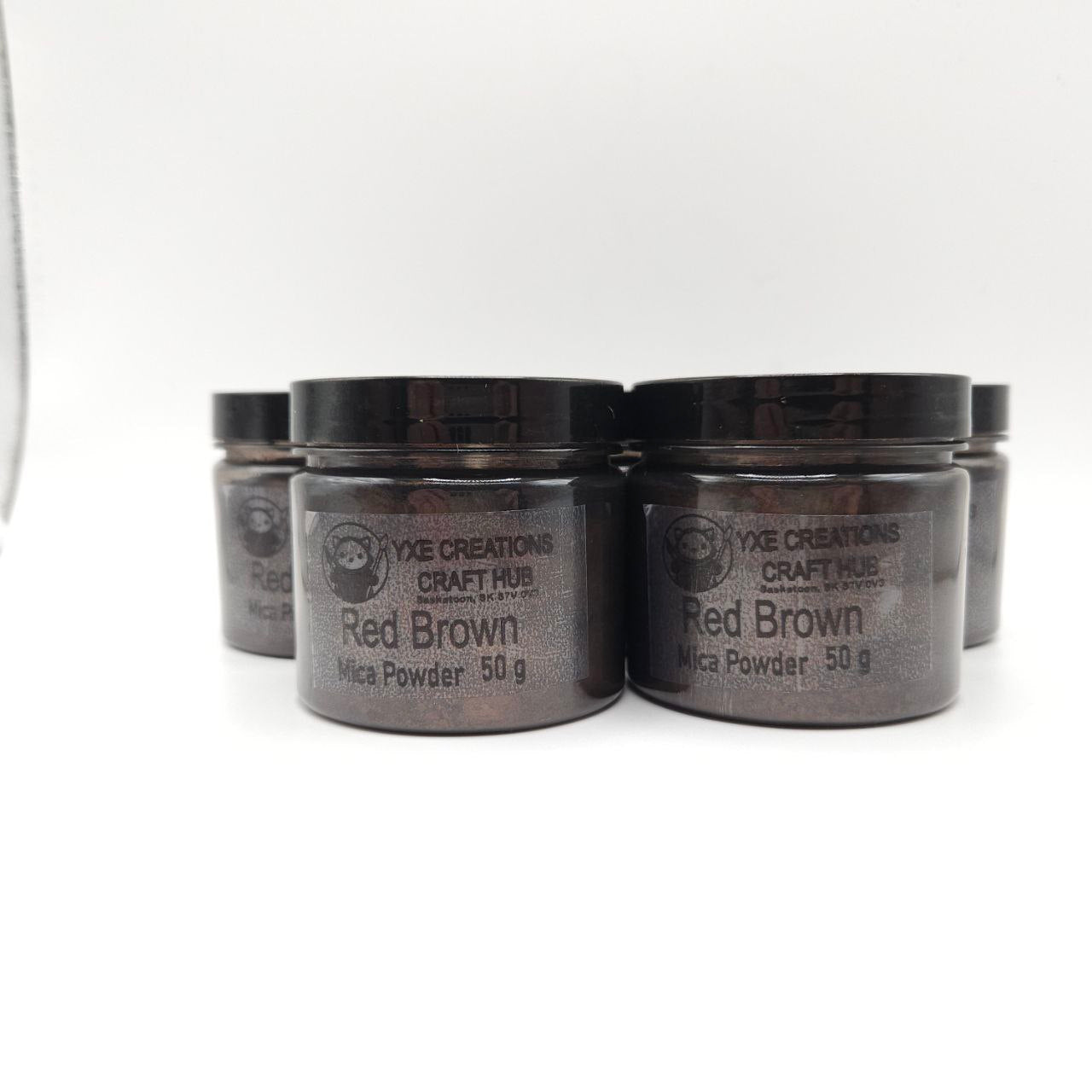 Red Brown - Mica Powder - jar