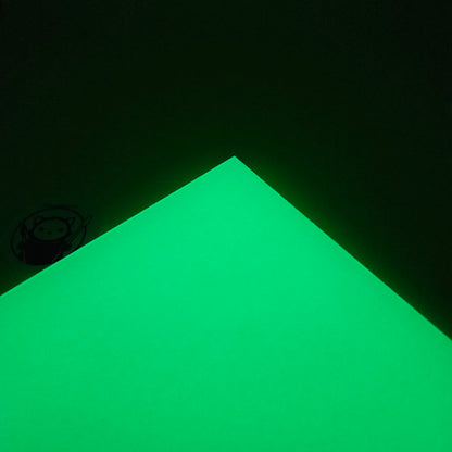 Glow in the Dark - Acrylic - Green - in the dark