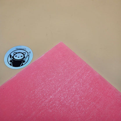 Glow in the Dark - Acrylic - Pink - in the light