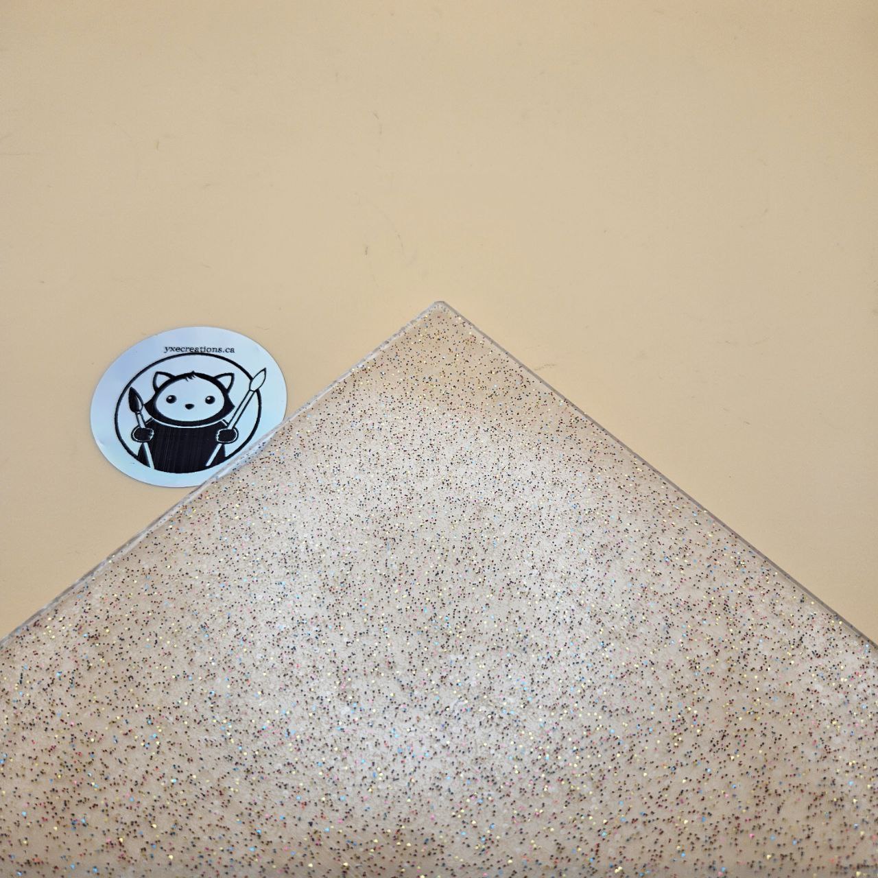 Glitter Acrylic - Party Confetti Glitter
