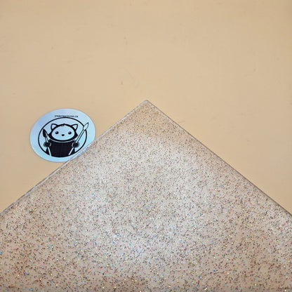 Glitter Acrylic - Party Confetti Glitter