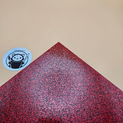 Glitter Acrylic - Red