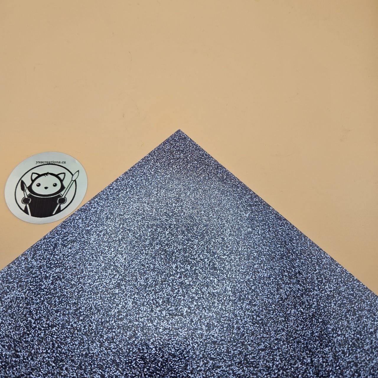 Glitter Black Acrylic