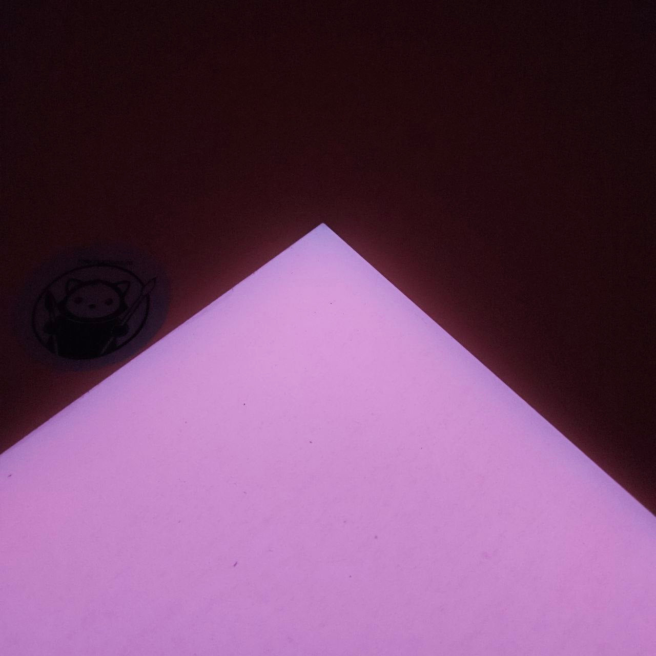 Glow in the Dark - Acrylic - Pink