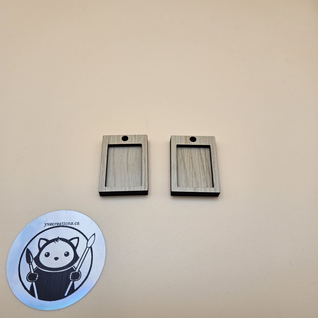 Rectangle Resin Fill and Design Blanks