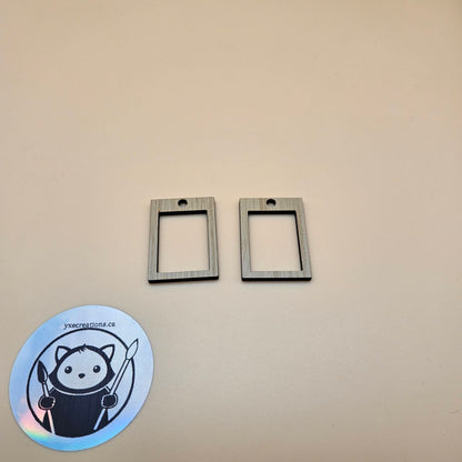 Rectangle Resin Fill and Design Blanks