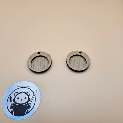 Circle Resin Fill and Design Blanks