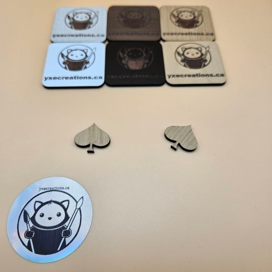 Spades Sublimation and Design Blanks
