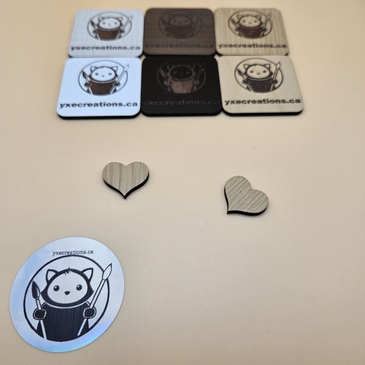 Heart Sublimation and Design Blanks