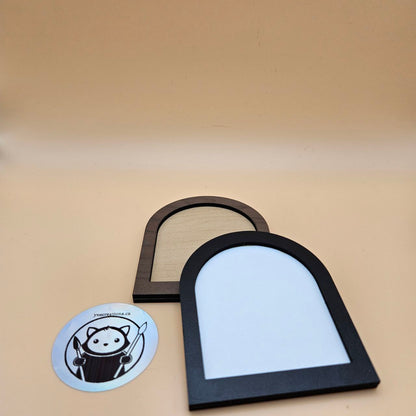 Sublimation Ready Design Plywood Blanks - Arch Frames
