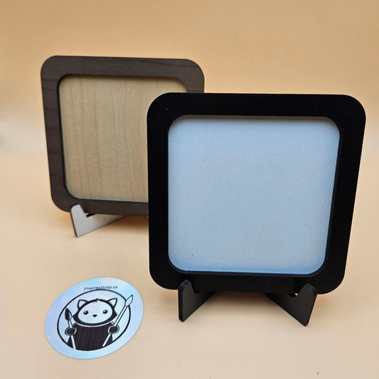 Sublimation Ready Design Plywood Blanks - Square Frames
