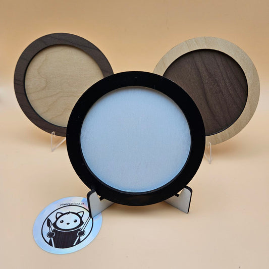 Sublimation Ready Design Plywood Blanks - Circle Frames