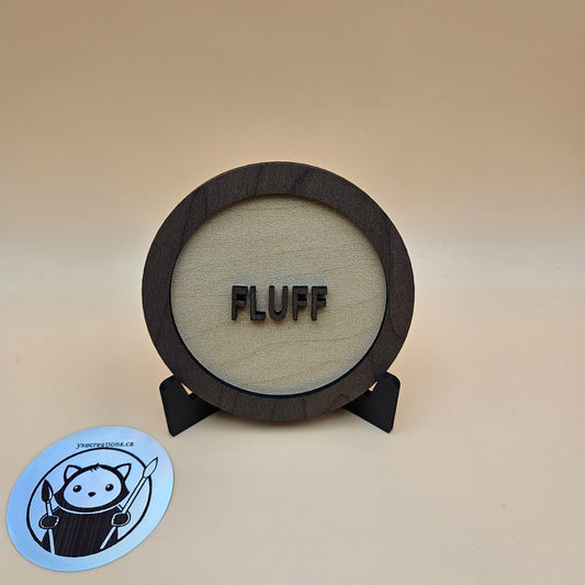 Custom Genre Bookshelf Tag - Fluff