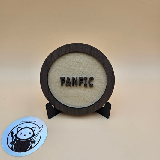 Custom Genre Bookshelf Tag - Fanfic