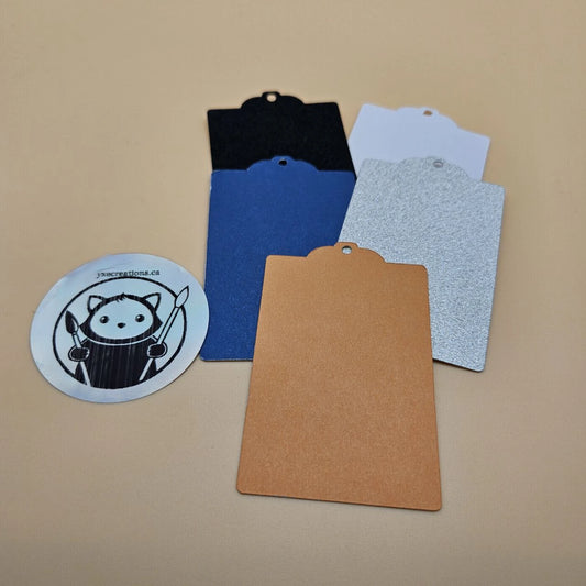 Luggage Tag Cardstock Blank