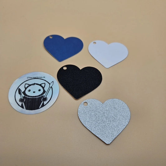 Heart Cardstock Blank
