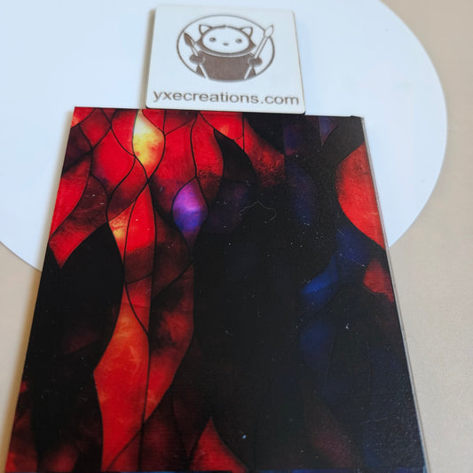 Stained Glass Imitation - Dark Ember - Next Level Sheet