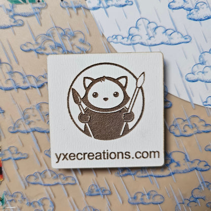 Next Level Sheet - Printed Acrylic and Plywood - Rainy Day Close Up