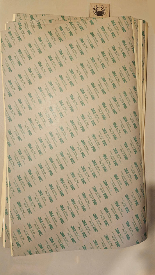 3M 467MP Adhesive Tape 12"x 20" Sheet