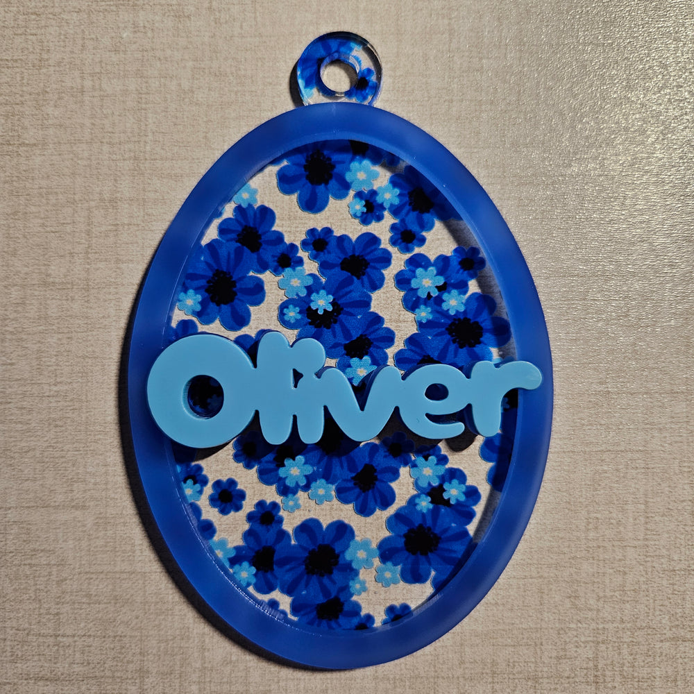 Personalized Easter Egg Ornament