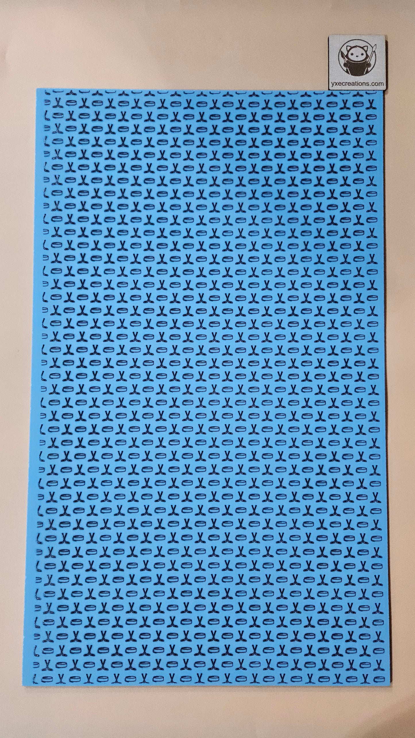 Black and White Hockey - Next Level Sheet