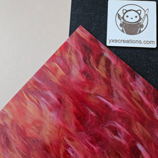 Designer Acrylic - Red Radiance