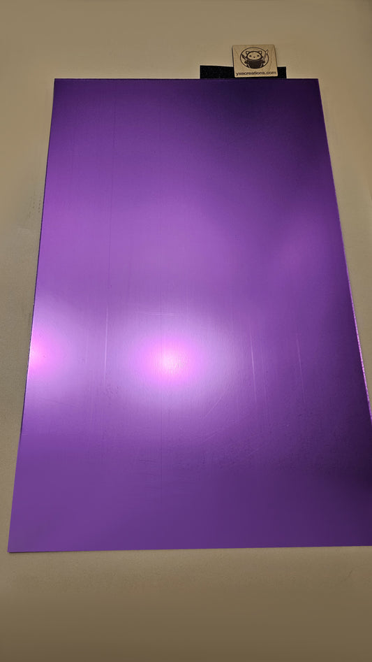 Mirror Acrylic Sheet - Purple - 2.6 mm
