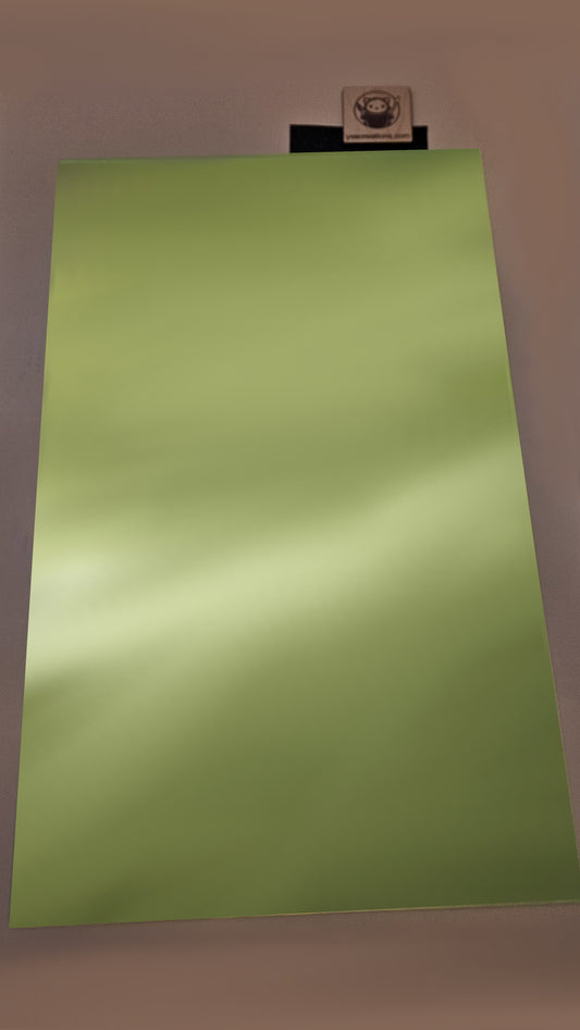 Mirror Acrylic Sheet - Light Green - 2.6 mm