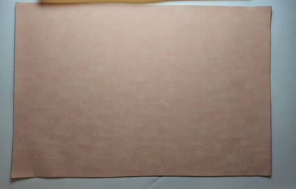 Light Pink - Engraves Gold - Leatherette Sheet – PU Material