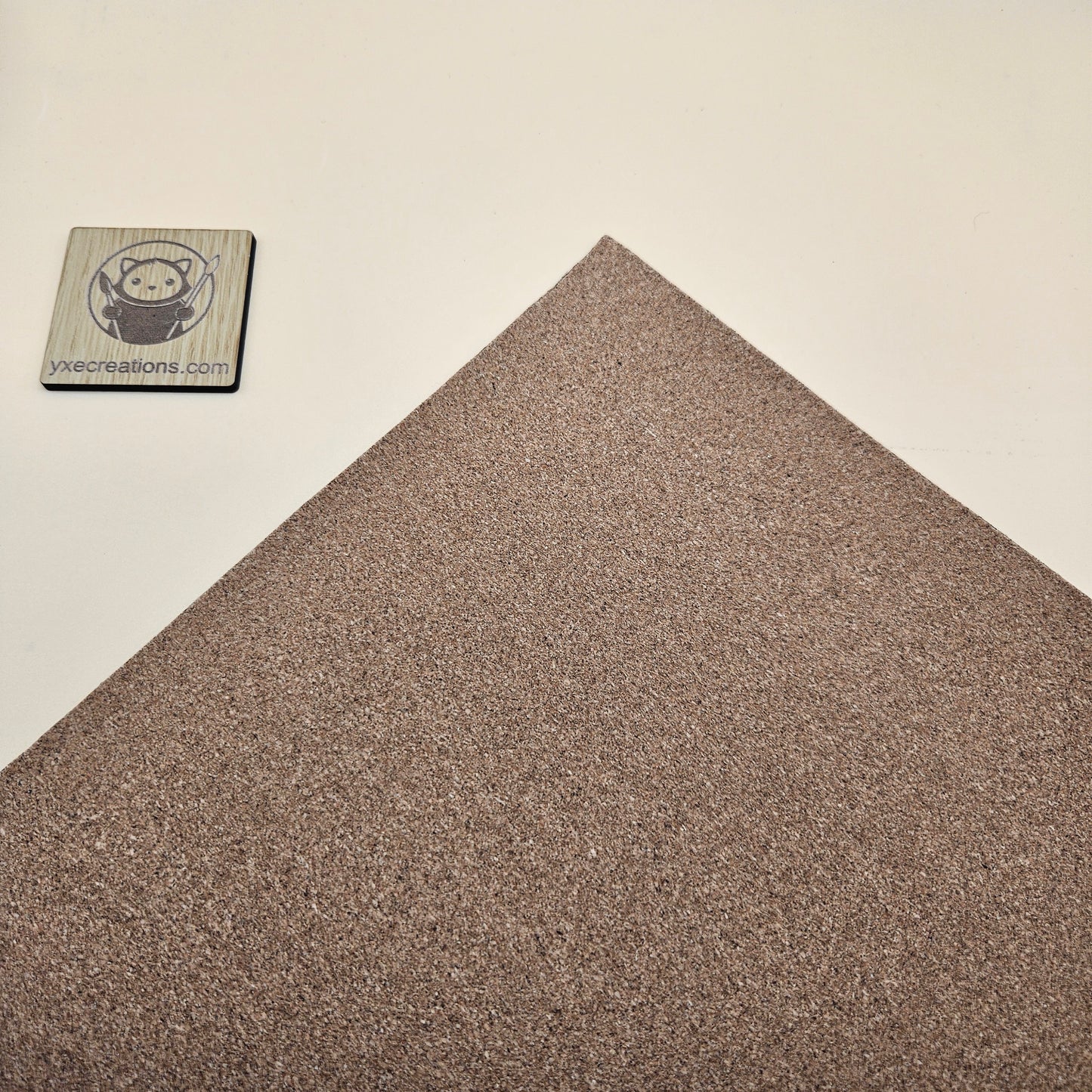 Cork - Engraves Black - Leatherette Sheet – PU Material