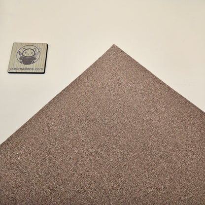 Cork - Engraves Black - Leatherette Sheet – PU Material