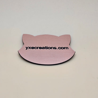Two-Tone Engravable Acrylic - Bright Brushed Copper - Engraves Black