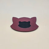 Wine Red / Engraves Black - Basketball Texture - Leatherette Sheet - PU Material