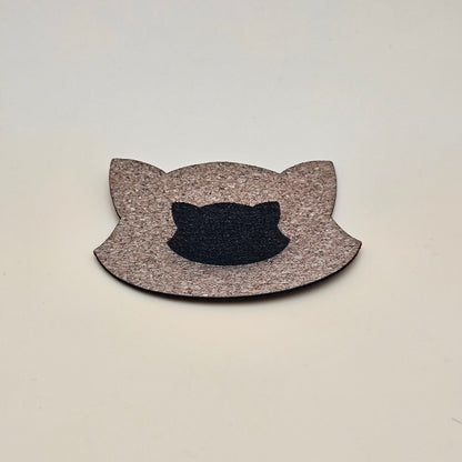 Cork - Engraves Black - Leatherette Sheet – PU Material
