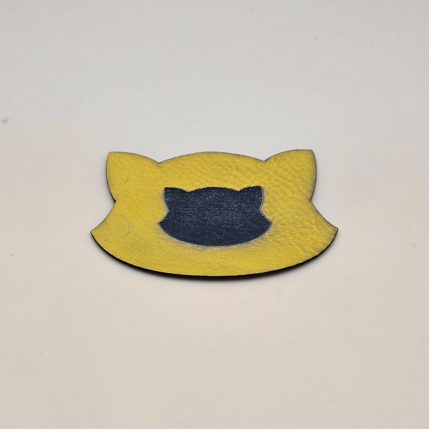 Yellow - Engraves Black - Leatherette Sheet – PU Material