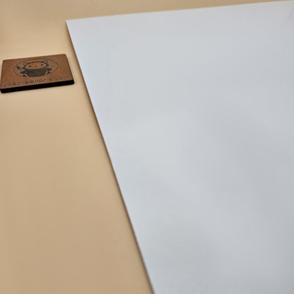 Two-Tone Engravable Acrylic - Deep Yellow - Engraves White