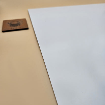 Two-Tone Engravable Acrylic - Light Blue - Engraves White