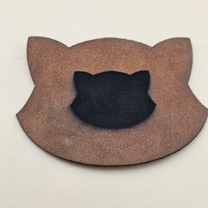 Prairie Hide - Light Brown - Engraves Black - Leatherette Sheet – PU Material