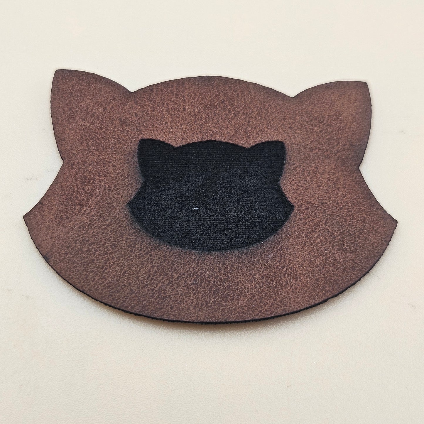 Prairie Hide - Dark Brown - Engraves Black - Leatherette Sheet – PU Material