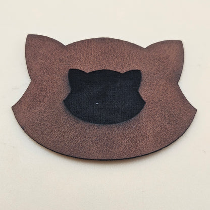 Prairie Hide - Dark Brown - Engraves Black - Leatherette Sheet – PU Material